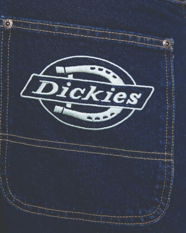 Dickies Hilham Denim Donkerblauw achteraanzict