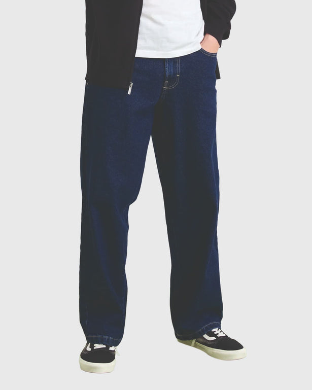 Dickies Hilham Denim Donkerblauw verre aanzicht voor