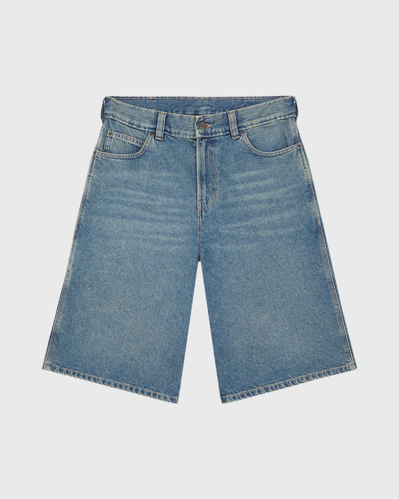 Dickies Loose Short J Khaki Blauw vooraanzicht los 