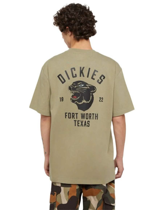 Dickies Panther Short Sleeve T-Shirt Army Green