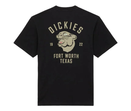 Dickies Panther Short Sleeve T-Shirt Black