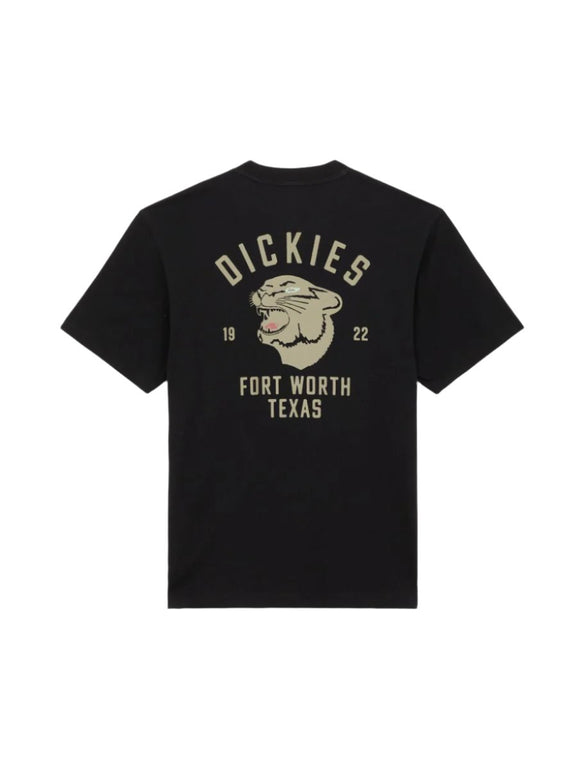 Dickies Panther T-shirt met korte mouwen Zwart