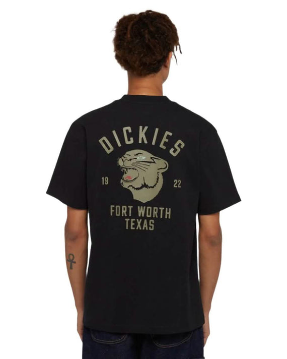 Dickies Panther T-shirt met korte mouwen Zwart