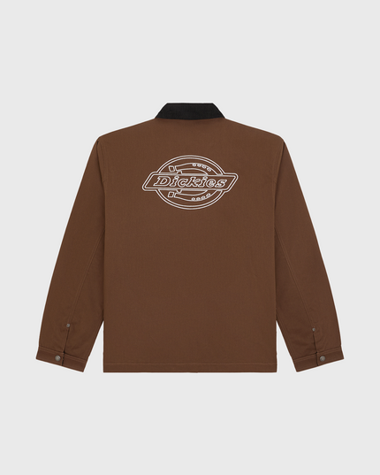 Dickies Union Barn Jacket Bruin achteraanzicht rug 