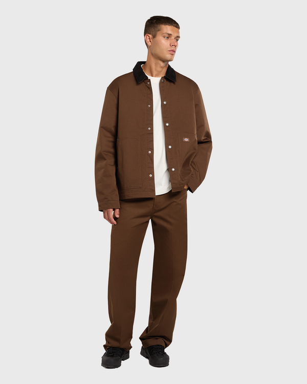 Dickies Union Barn Jacket Bruin model outfit dickies