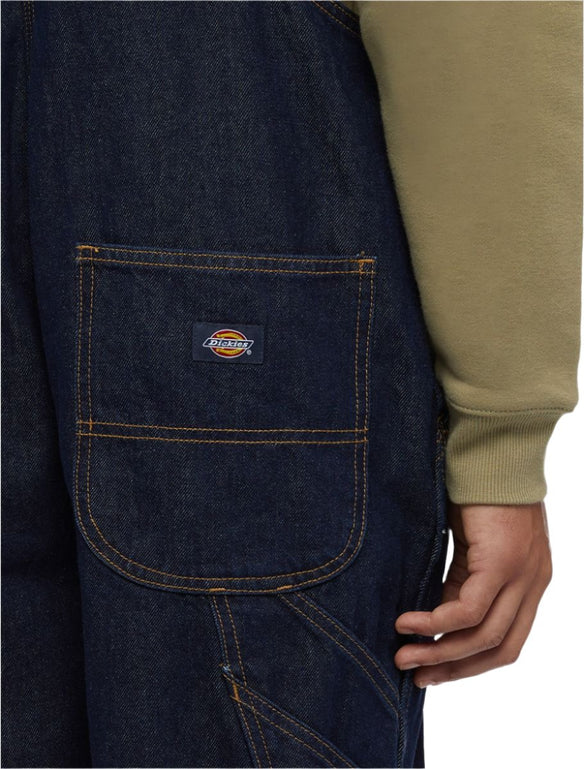 Dickies_Classic_Denim_Tuinbroek_Donkerblauw_Detail_Achterzak