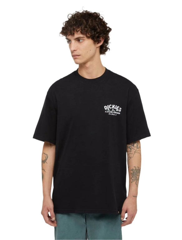 Dickies Companion T-Shirt zwart op model 