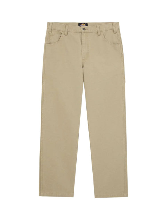 Dickies_Duck_Carpenter_Lange_Broek_Beige_voorkant