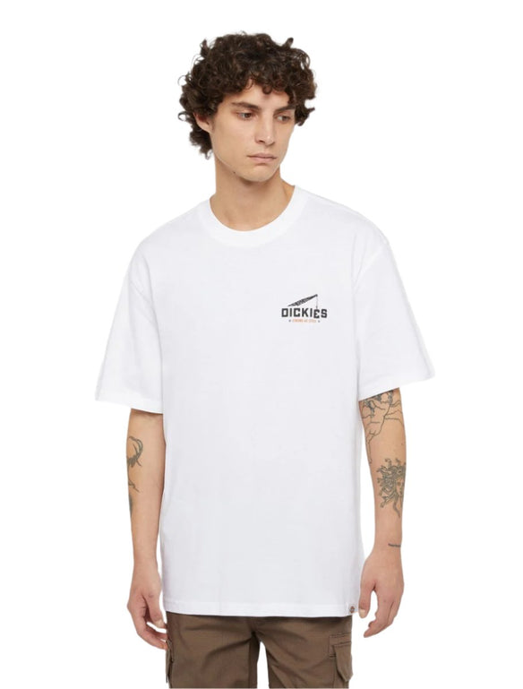 Dickies_Industrial_T-shirt_Wit_voorkant_model