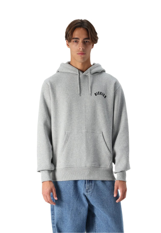 Dickies_Panther_Hoodie_Grijs_voorkant_model