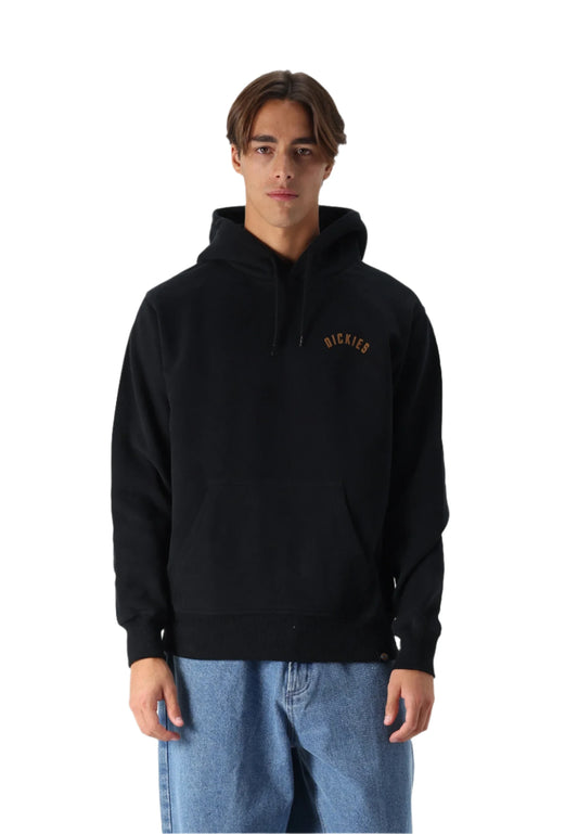 Dickies_Panther_Hoodie_Zwart_voorkant_model