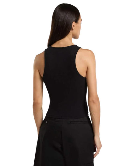 Dickies Rib Top achterkant op model