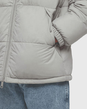 Dickies Waldenburg Pufferjas Grijs close up zakken detail foto