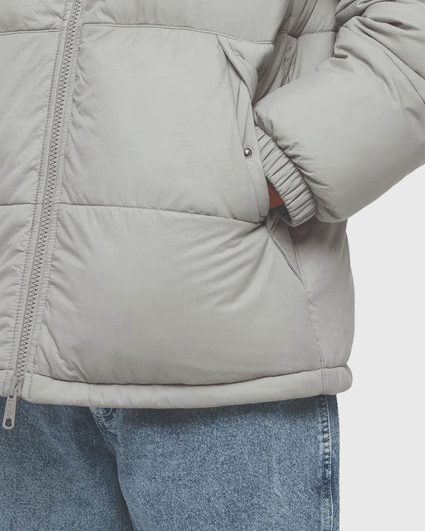 Dickies Waldenburg Pufferjas Grijs close up zakken detail foto