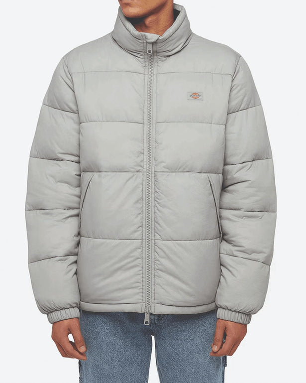Dickies Waldenburg Pufferjas Grijs Voorkant