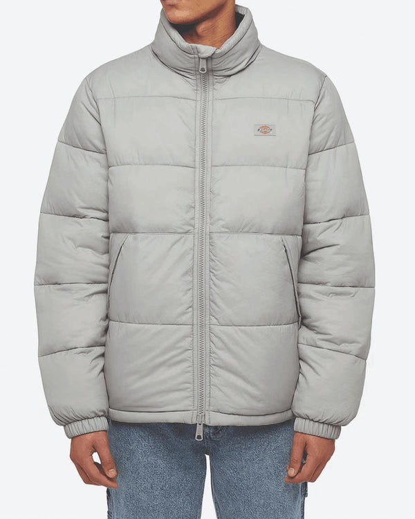 Dickies Waldenburg Pufferjas Grijs Voorkant