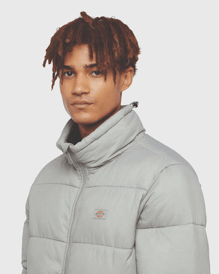 Dickies Waldenburg Pufferjas Grijs zijkant 