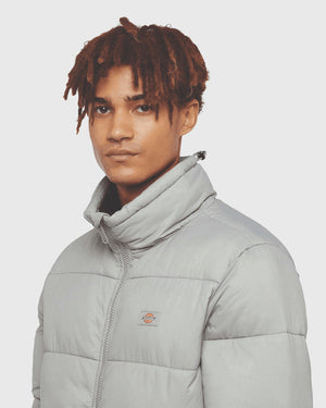 Dickies Waldenburg Pufferjas Grijs zijkant 
