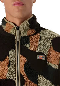 Dickies Mount Hope Camo Imperial Teddy Fleecevest Fleecejas