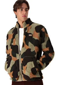 Dickies Mount Hope Camo Imperial Teddy Fleecevest Fleecejas