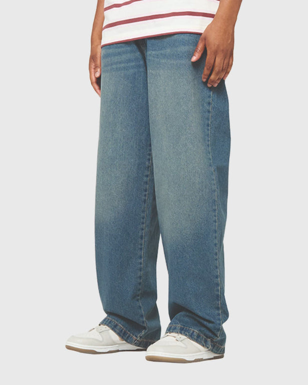 Dickies Hilham Denim Khaki vooraanzicht