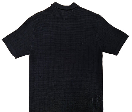 Domi-Half-Zip-Polo-Knit-Black-Achterkant