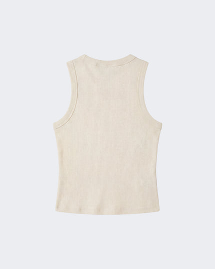 Project X Paris Dames Tank-Top Beige achterkant los