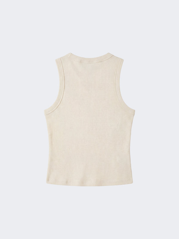 Project X Paris Dames Tank-Top Beige achterkant los