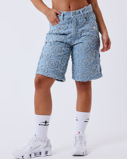 Project X Paris Dames Denim Short Cloudy alleen short