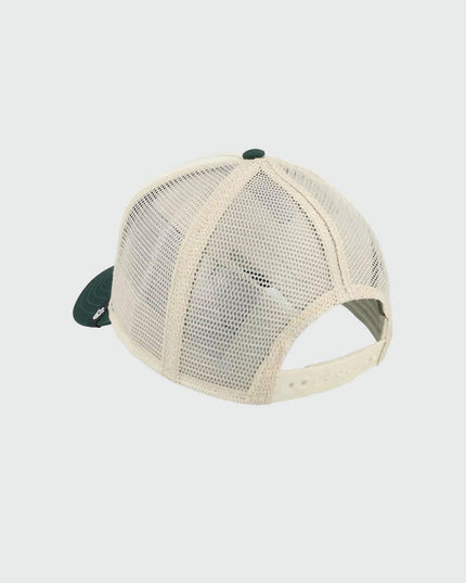 Goorin Bulletproof Trucker Cap Groen/Beige achetraanzicht