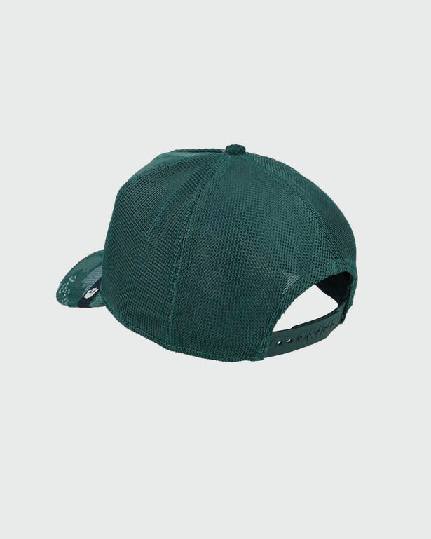 Goorin Duck Camo Trucker Cap Groen achteraanzicht