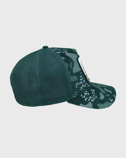 Goorin Duck Camo Trucker Cap Groen rechts