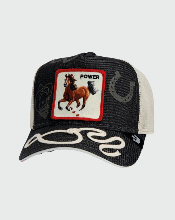 Goorin Full Throttle Cap Navy zij