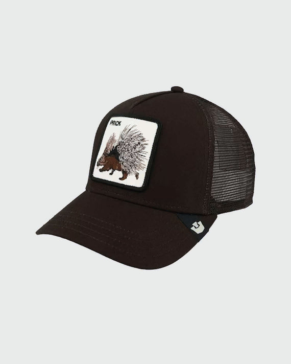 Goorin Prick Trucker Cap Bruin zijaanzicht