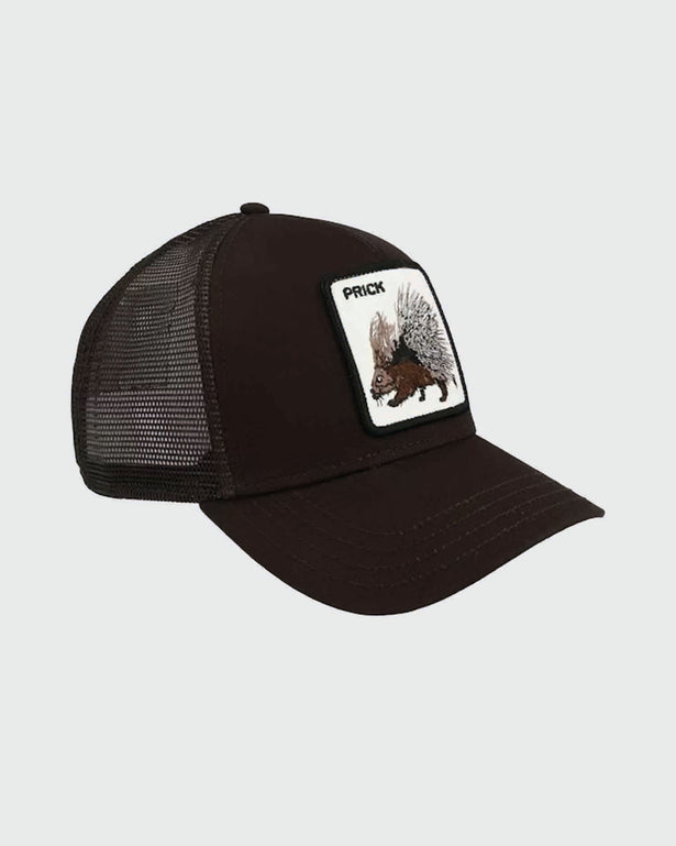 Goorin Prick Trucker Cap Bruin zijaanzicht 2