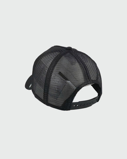 Goorin The Panther Trucker Cap Zwart achteraanzicht