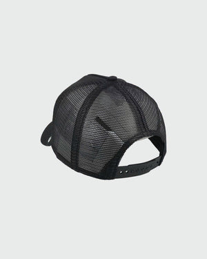 Goorin The Panther Trucker Cap Zwart achteraanzicht