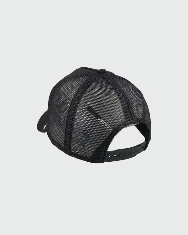 Goorin The Panther Trucker Cap Zwart achteraanzicht