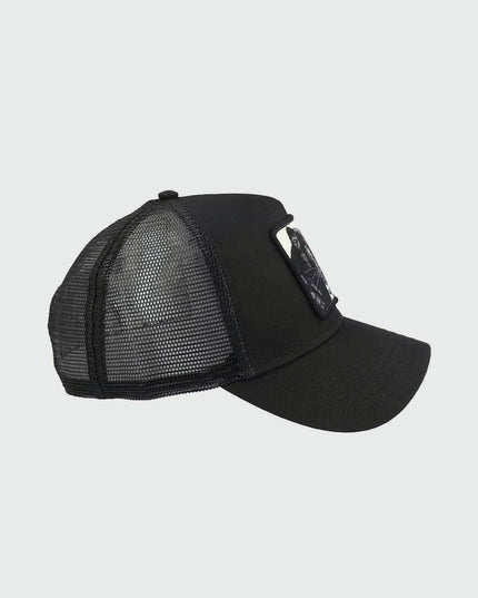 Goorin The Panther Trucker Cap Zwart rechts