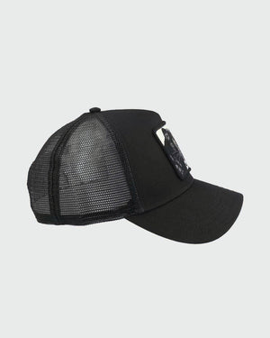 Goorin The Panther Trucker Cap Zwart rechts