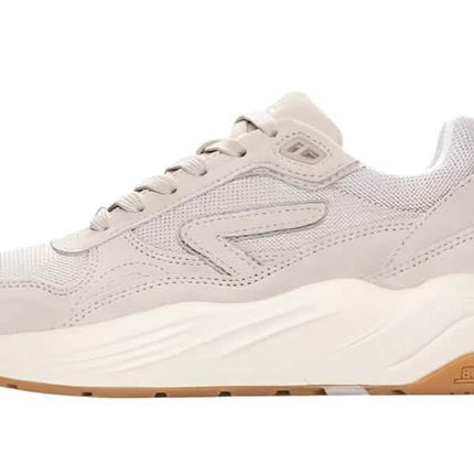 HUB Glide Sneaker Dames Beige zij aanzicht