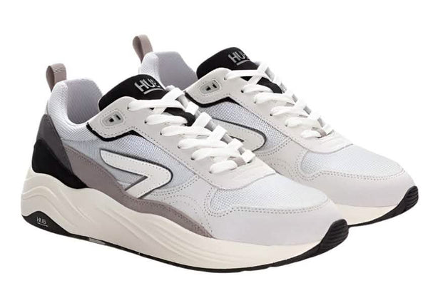 HUB Glide Sneaker Heren Grijs Paar Zij aanzicht