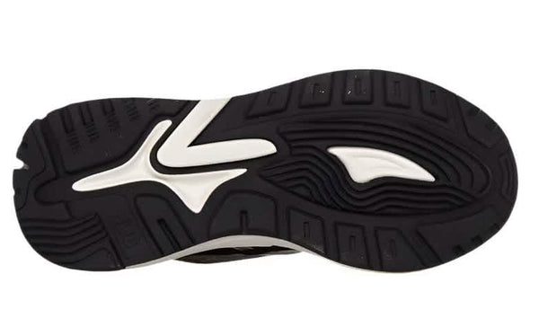 HUB Grid Dames Sneaker Grijs Zwart zool Aanzicht