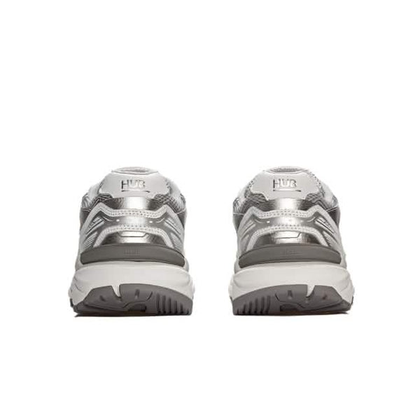 HUB Slam Ice/White/Silver van de achterkant