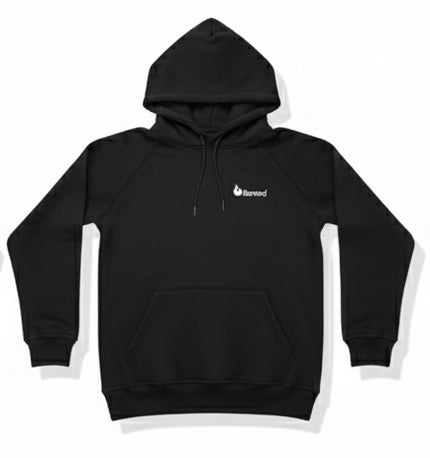 Burned Hoodie Zwart