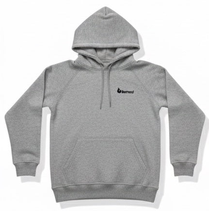 Burned Hoodie Grijs