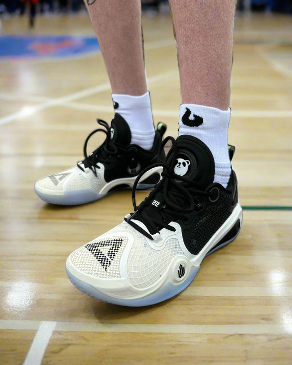 Peak Andrew Wiggins 3 Basketbalschoen Panda Zwart Wit