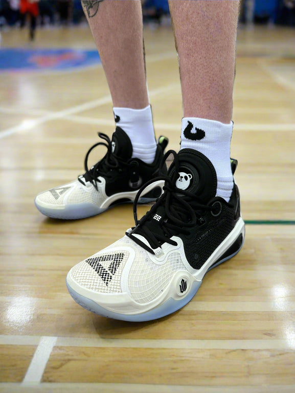 Peak Andrew Wiggins 3 Basketballschuh Panda Schwarz Weiß