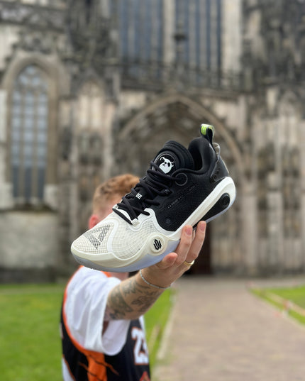 Peak Andrew Wiggins 3 Basketbalschoen Panda Zwart Wit