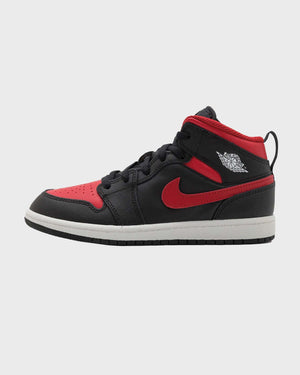 Air Jordan 1 Mid Schoen Bred (GS)